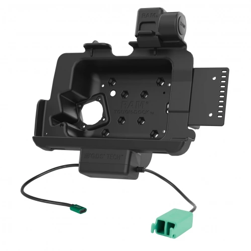 RAM-GDS-DOCKNLL-ZE20PD2U Док-станция GDS Power + Dual USB с защелкой для Zebra ET401 и ET4x 8" фото 3
