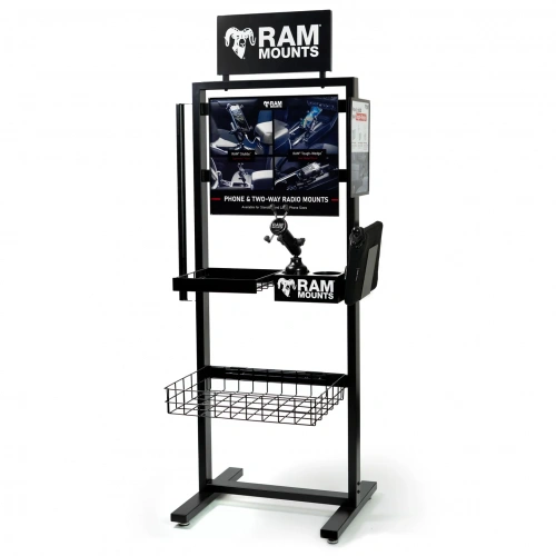 Напольная стойка RAM® с корзинами RAM-DISPLAY-MODULAR1-GENERIC Напольная стойка RAM® с корзинами RAM-DISPLAY-MODULAR1-GENERIC