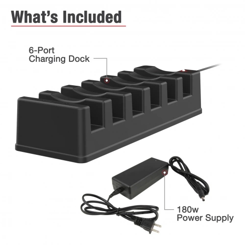 RAM-GDS-DOCK-6G16P Док-станция GDS с 6 портами питания для планшетов с интерфейсом IntelliSkin фото 5 RAM-GDS-DOCK-6G16P Док-станция GDS с 6 портами питания для планшетов с интерфейсом IntelliSkin фото 5