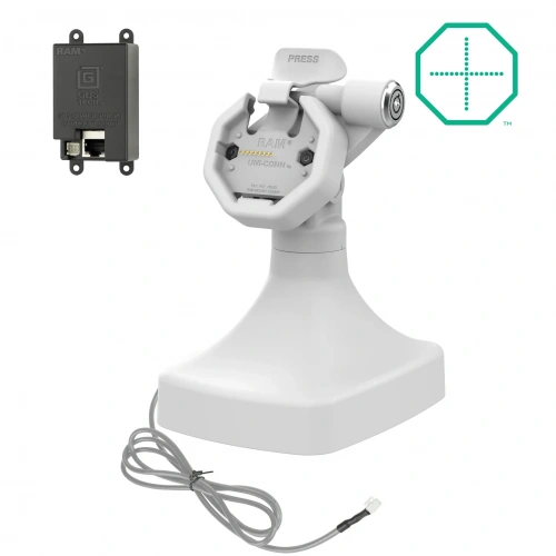 RAM-GDS-DOCKLR-D14-U3E-GRY Док-станция GDS Uni-Conn Powered Locking Tilt & Swivel Dock with PoE - Серый RAM-GDS-DOCKLR-D14-U3E-GRY Док-станция GDS Uni-Conn Powered Locking Tilt & Swivel Dock with PoE - Серый