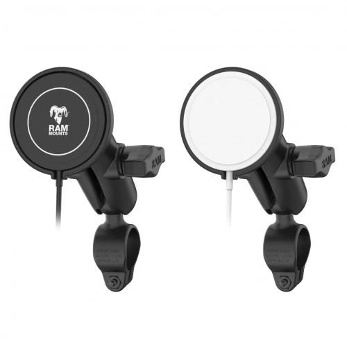 VK-33539 Крепление RAM Double Ball Rail Mount с беспроводным зарядным устройством RAM Qi2 мощностью 15 Вт. фото 6 VK-33539 Крепление RAM Double Ball Rail Mount с беспроводным зарядным устройством RAM Qi2 мощностью 15 Вт. фото 6
