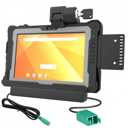 Док-станция RAM® Locking Power + Dual USB Data Dock для Getac ZX80 (RAM-HOL-GE5PD2KLU)