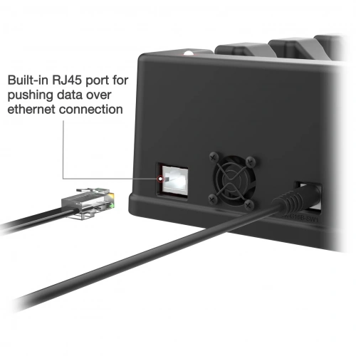 RAM-GDS-DOCK-6G16-SW1 GDS 6-портовый блок питания + док-станция с одним разъемом RJ45 для планшетов с IntelliSkin фото 4