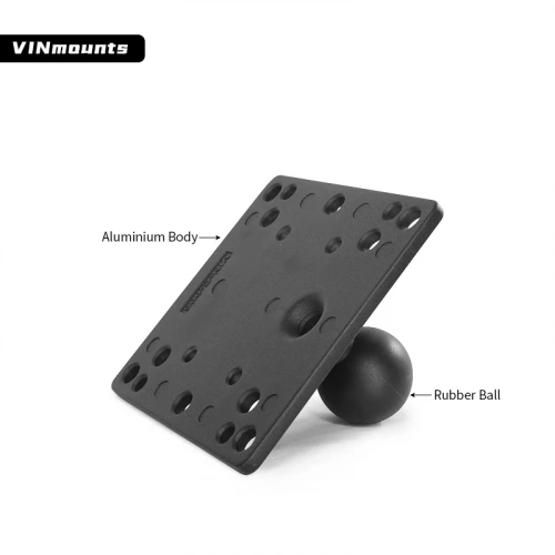 Шар VINmounts 38 мм (1,5") с площадкой VESA отверстия 100х100 мм и 75х75 мм (VIN-C-005) фото 3 Шар VINmounts 38 мм (1,5") с площадкой VESA отверстия 100х100 мм и 75х75 мм (VIN-C-005) фото 3