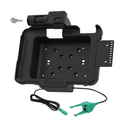 Док-станция с замком USB-A и RJ45 для Zebra ET5x 8,3 и 8,4 дюйма (RAM-HOL-ZE10PDKL-RJ45AU) фото 3