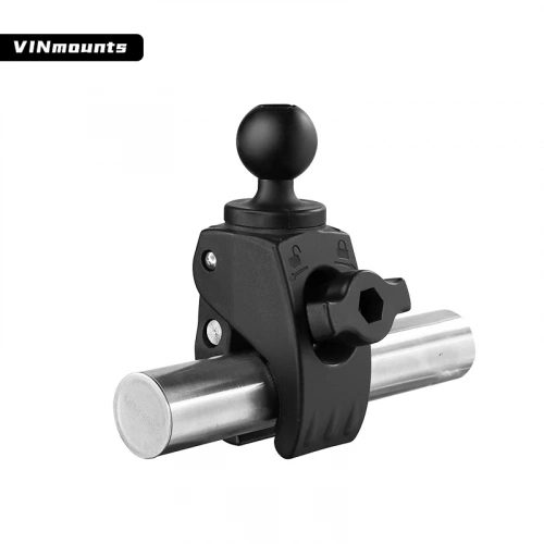 Струбцина VINmounts Tough-Claw малая на трубу 18-35 мм с шаром 25 мм (1") (VIN-B-DZJ01)