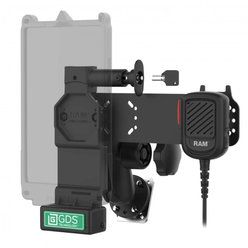 RAM-GDS-U4L-RSM-A05 Комплект GDS Uni-Conn с замком кнопки PTT и дистанционным управлением, микрофоном и динамиком для Kodiak фото 3 RAM-GDS-U4L-RSM-A05 Комплект GDS Uni-Conn с замком кнопки PTT и дистанционным управлением, микрофоном и динамиком для Kodiak фото 3