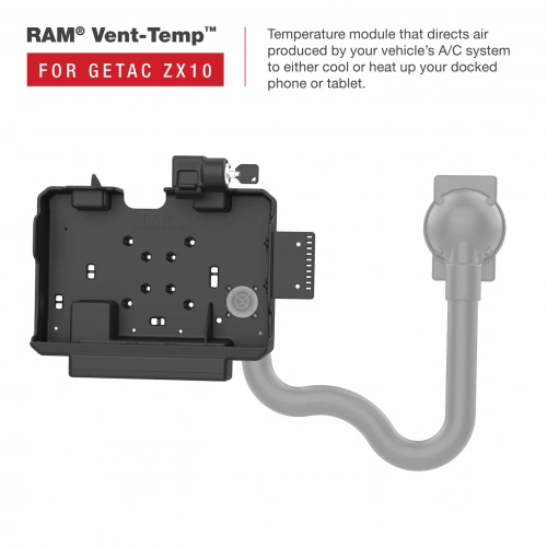 Фиксирующийся держатель RAM Form-Fit для Getac ZX10 (RAM-HOL-GE4KLU) фото 5