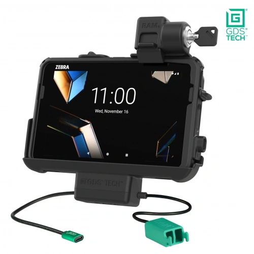 RAM-GDS-DOCKL-ZE46PD2U Док-станция с замком GDS Thin-Dock + два порта USB для Zebra ET401 8" с защитной пленкой IntelliSkin RAM-GDS-DOCKL-ZE46PD2U Док-станция с замком GDS Thin-Dock + два порта USB для Zebra ET401 8" с защитной пленкой IntelliSkin