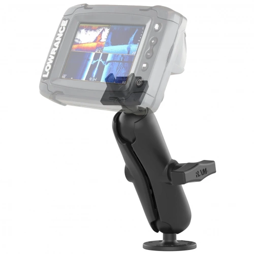 RAM-101-LO11 Двойное шаровое крепление RAM для эхолотов Lowrance Elite-5 и Elite-7 Ti и др.. RAM-101-LO11 Двойное шаровое крепление RAM для эхолотов Lowrance Elite-5 и Elite-7 Ti и др..