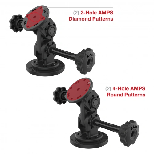 Магнитное крепление RAM® Dual Straight Pivot с ручкой RAP-101-PV4-2S-MAG88U фото 5 Магнитное крепление RAM® Dual Straight Pivot с ручкой RAP-101-PV4-2S-MAG88U фото 5
