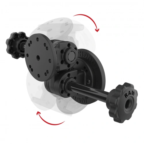 Магнитное крепление RAM® Dual Straight Pivot с ручкой RAP-101-PV4-2S-MAG88U фото 3 Магнитное крепление RAM® Dual Straight Pivot с ручкой RAP-101-PV4-2S-MAG88U фото 3