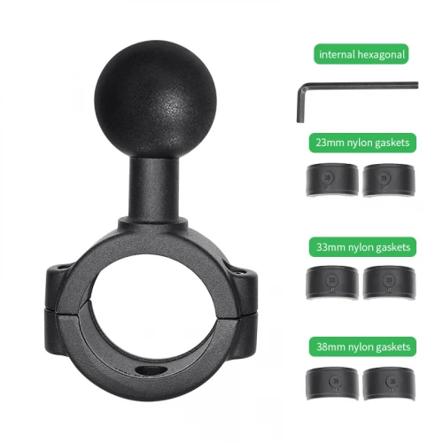 VIN-BC-3U-1.5 Шар VINmounts 38 мм (1,5") на руль мотоцикла 28-38 мм фото 3 VIN-BC-3U-1.5 Шар VINmounts 38 мм (1,5") на руль мотоцикла 28-38 мм фото 3
