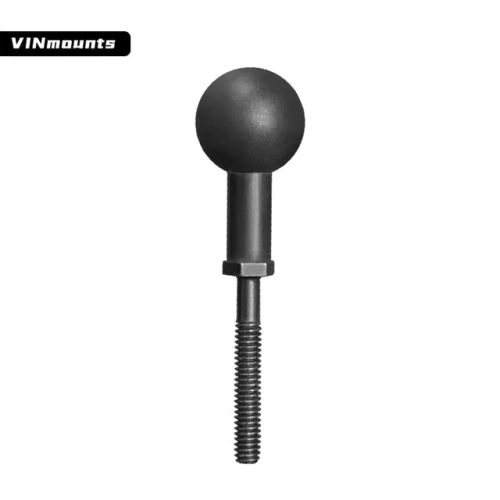 Шар VINmounts 25 мм (1") с ножкой и шпилькой с резьбой 1/4"-20. Общая высота 90 мм (VIN-B-007)