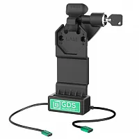 RAM-GDS-DOCKLR-U1CP-CU GDS Uni-Conn с правой замком питания + одиночная док-станция USB-C