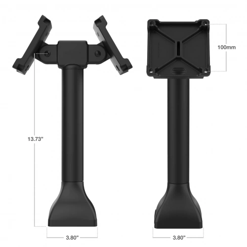 RAP-D11H2-14-V100 Крепление RAM 14" на подставке с двумя адаптерами VESA 100 мм фото 4 RAP-D11H2-14-V100 Крепление RAM 14" на подставке с двумя адаптерами VESA 100 мм фото 4