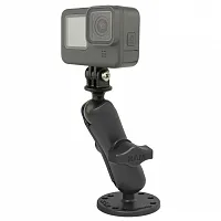 RAM-B-138-GOP1U крепление RAM камер GoPro на плоскую поверхность, круглая площадка, муфта 95 мм шары