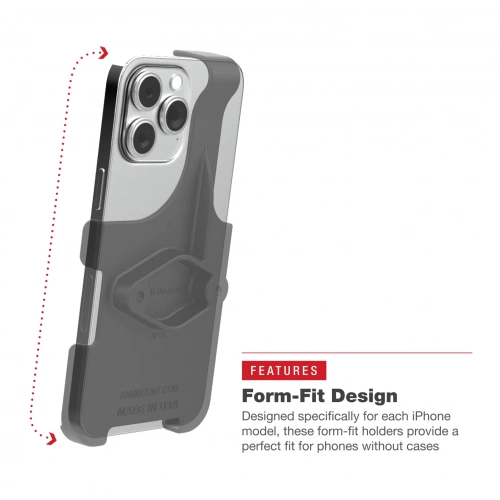 Держатель RAM Form-Fit для iPhone 15 Pro Max (RAM-HOL-AP39-1U) фото 6