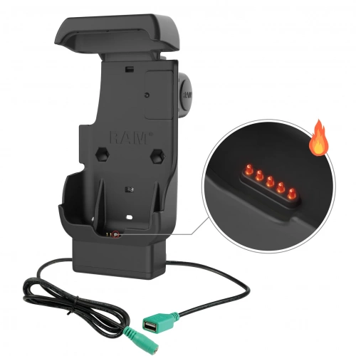 RAM-HOL-HON12PDHU Док-станция RAM с питанием от сети + USB-A для Honeywell CT40/45/47 - нагревательные элементы фото 3