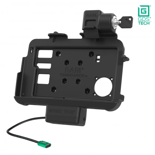 RAM-GDS-DOCKL-ZE46PU Запирающаяся док-станция GDS Thin-Dock для Zebra ET401 и ET4x 8" с технологией IntelliSkin фото 3 RAM-GDS-DOCKL-ZE46PU Запирающаяся док-станция GDS Thin-Dock для Zebra ET401 и ET4x 8" с технологией IntelliSkin фото 3