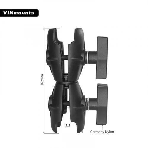 VIN-C-DLG2A Муфта VINmounts двойная поворотная для шаров 38 мм (1,5") фото 4 VIN-C-DLG2A Муфта VINmounts двойная поворотная для шаров 38 мм (1,5") фото 4