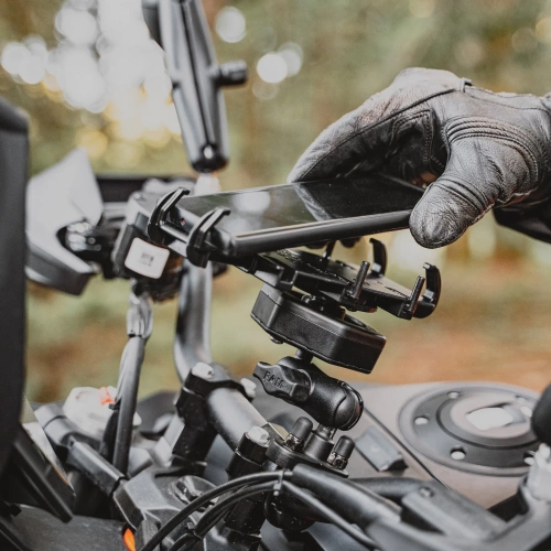 Крепление для телефона RAM® Quick-Grip™ XL с Vibe-Safe™ и основанием U-образного болта — короткое RAM-B-149Z-A-PD4-462 фото 9