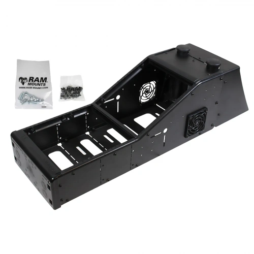 RAM-VCA-113A Угловая консоль RAM Tough-Box с задним обтекателем от Ford Police Interceptor RAM-VCA-113A Угловая консоль RAM Tough-Box с задним обтекателем от Ford Police Interceptor