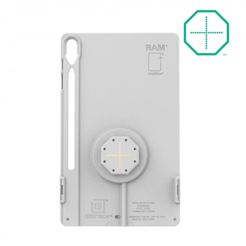 RAM-GDS-SKIN-SAM96-TCB-GRY Тонкий чехол IntelliSkin Thin-Case для Tab S10+, S9+ и S9 FE+ (задние панели) - серый. фото 3